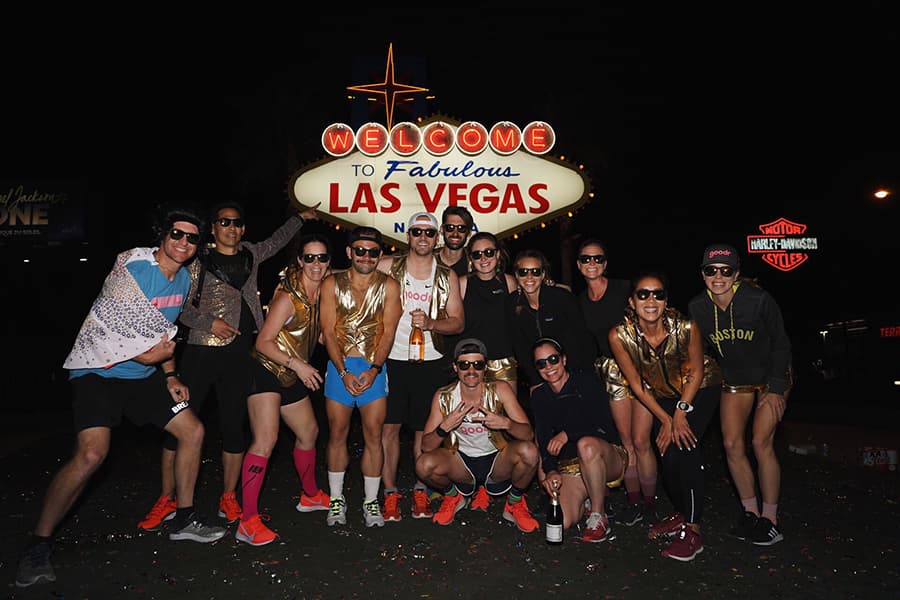 Las Vegas and goodr sunglasses team