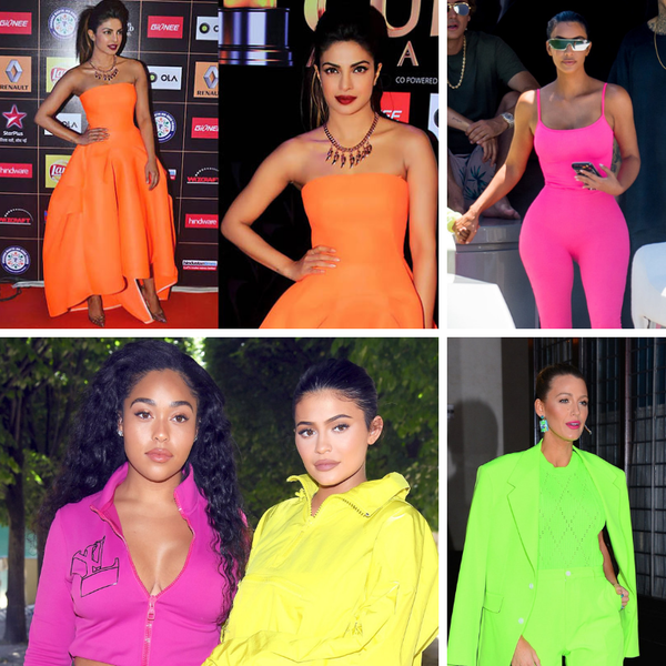 Celebrity Neon Outfits