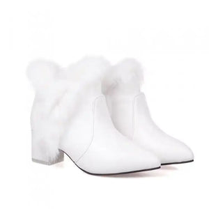 Spring Thigh High Boots Platform Winter Women Over the Knee Suede Long High Heels Wedge Shoes - MartLion