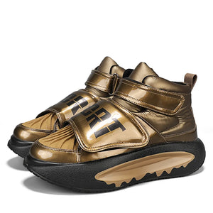 Winter Golden Designer Sneakers for Men Height-increasing Platform Sneakers Men Trainers Leisure Sneaker Men - MartLion