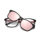 TR90 Glasses Frame Polarized Clip On Sunglasses Men UV400 Myopia Clip on glasses Women Sun Glasses Driving Night Vision Lens  MartLion