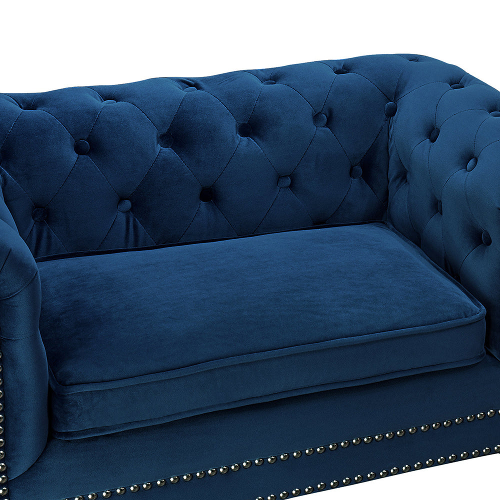 Chesterfield Pet Sofa: Navy – TeaCups, Puppies & Boutique