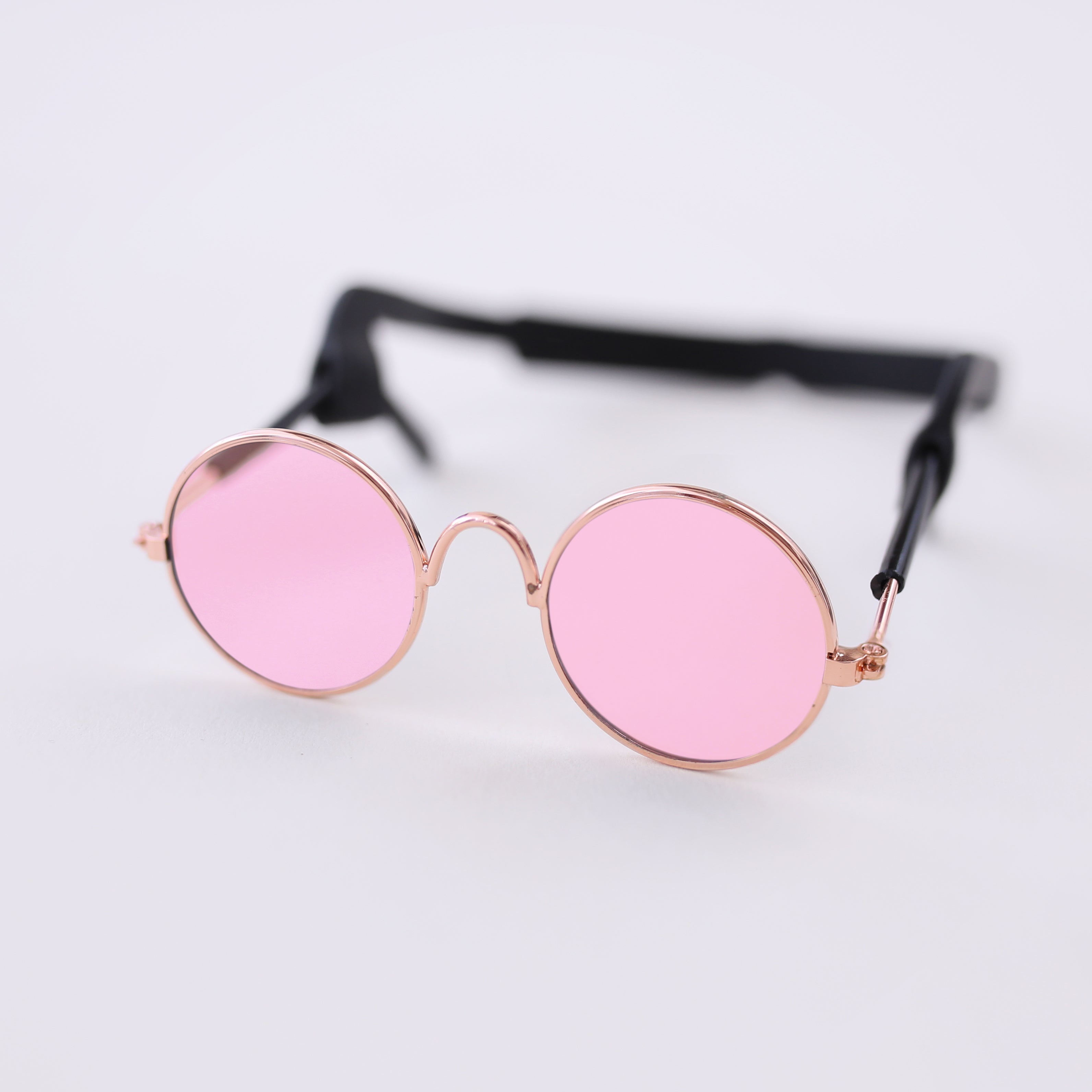 Pink Retro Dog Sunglasses, Teacup Puppy 