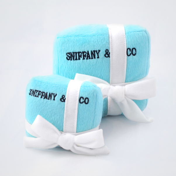 tiffany and co dog toy