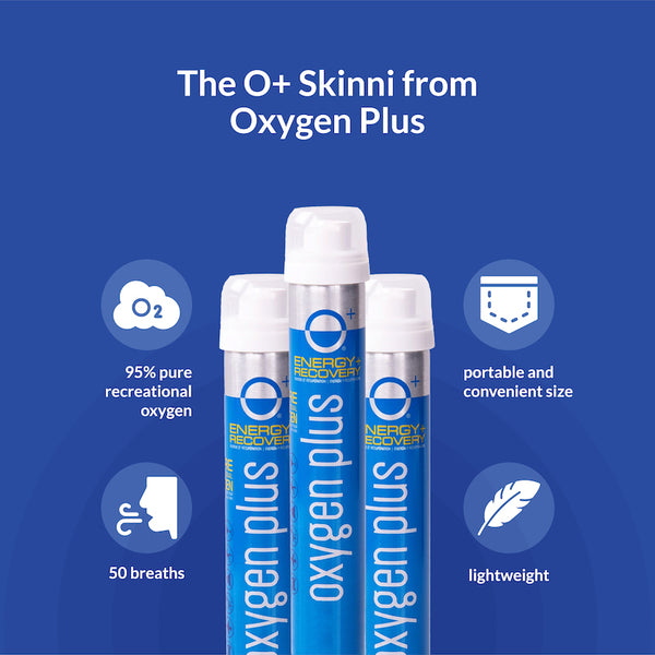 O+ Skinni recreational oxygen from oxygen plus