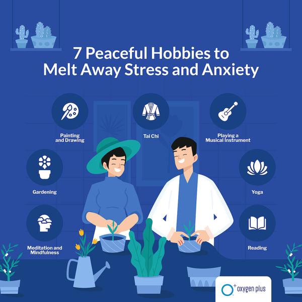 7 peaceful hobbies to melt away stress and anxiety