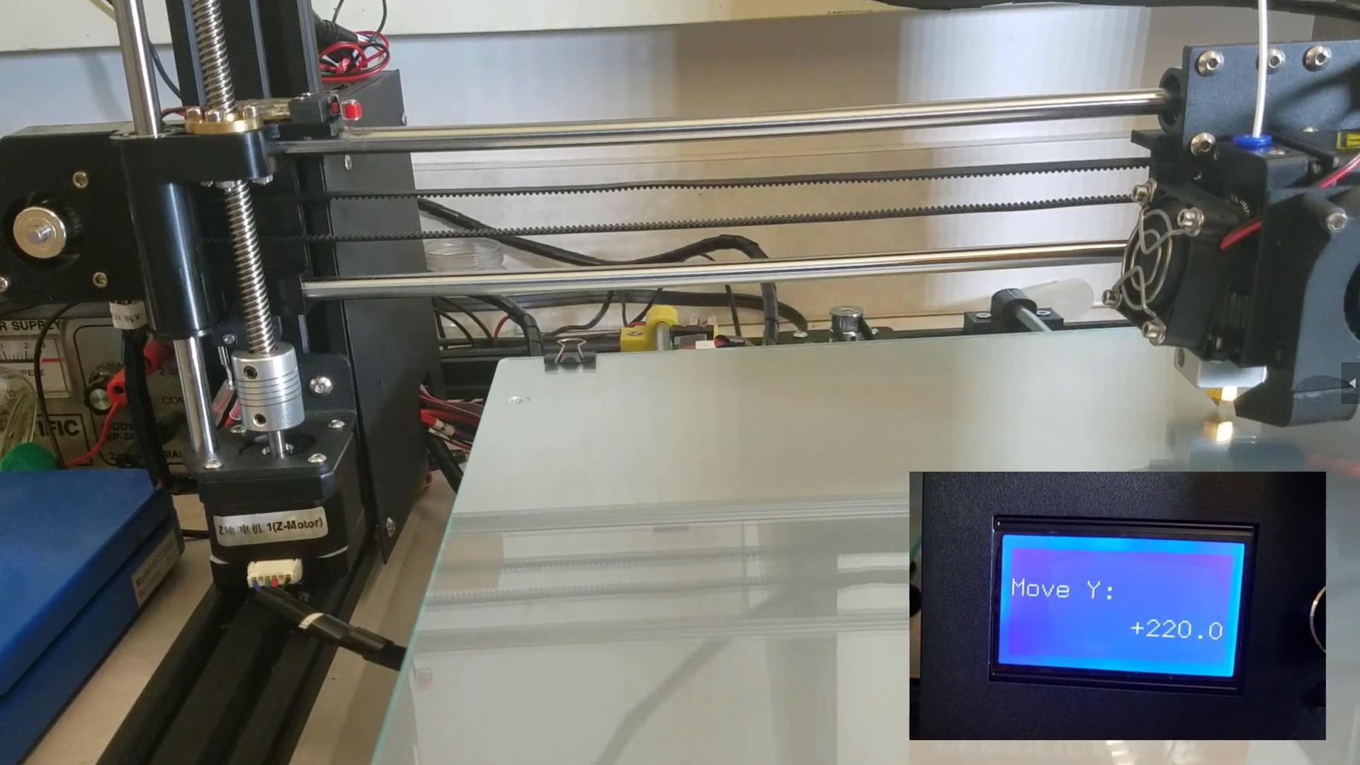 Anet A8 Plus 3D Printer Manual Leveling
