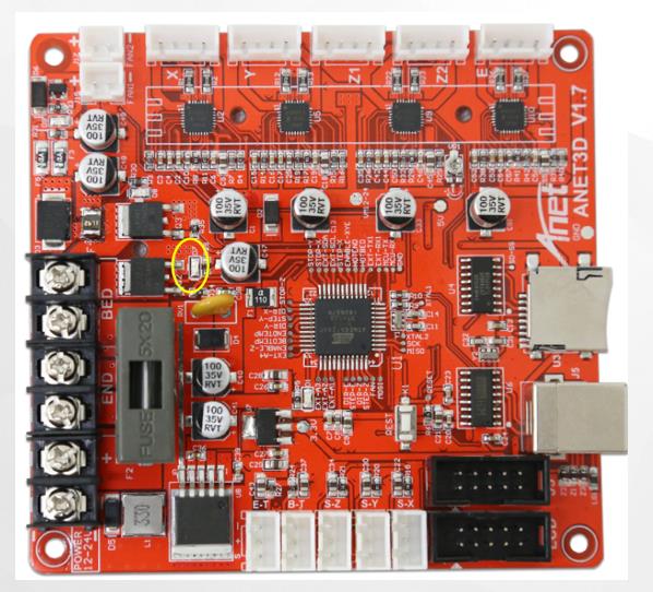 Mainboard for Anet A8 or A8 Plus 3D Printer
