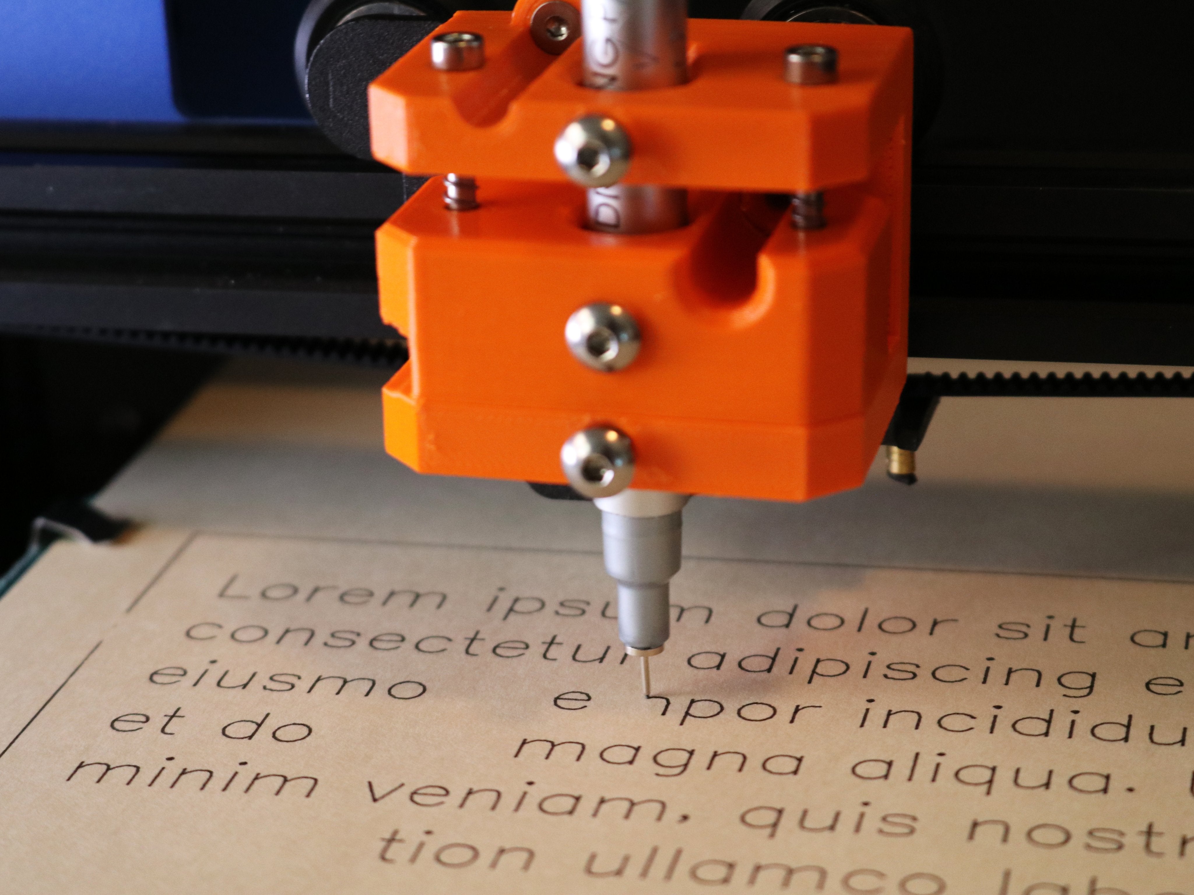 3d printer to plotter modification