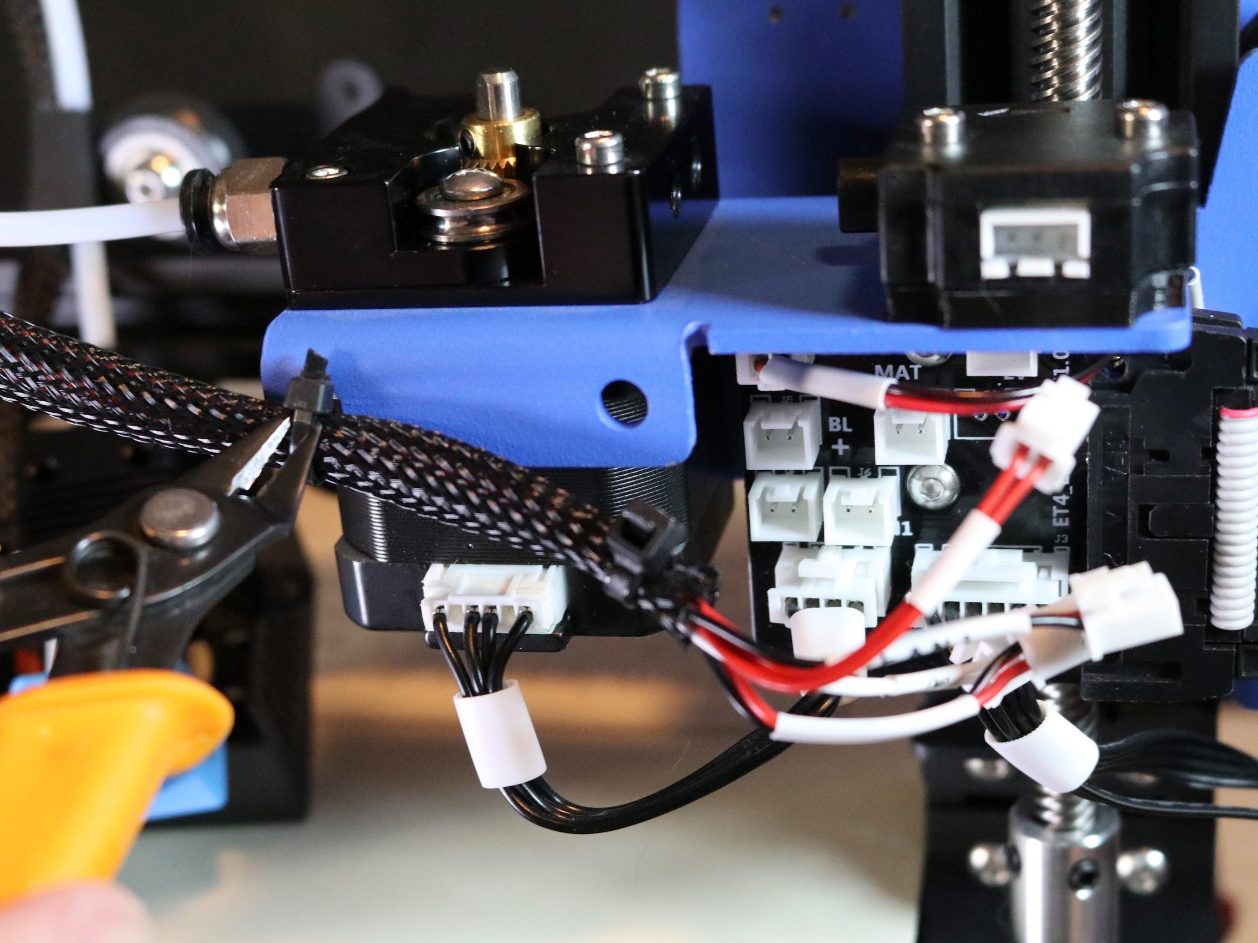3d printer to plotter - unplug wiring