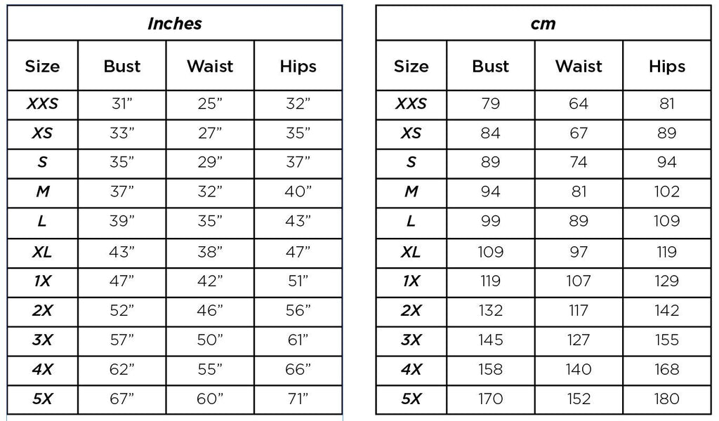 Size Charts  Lowland Kids