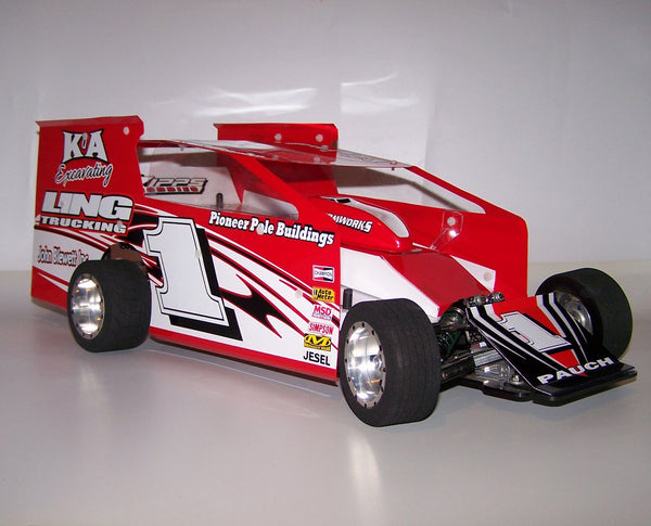 traxxas slash dirt modified body