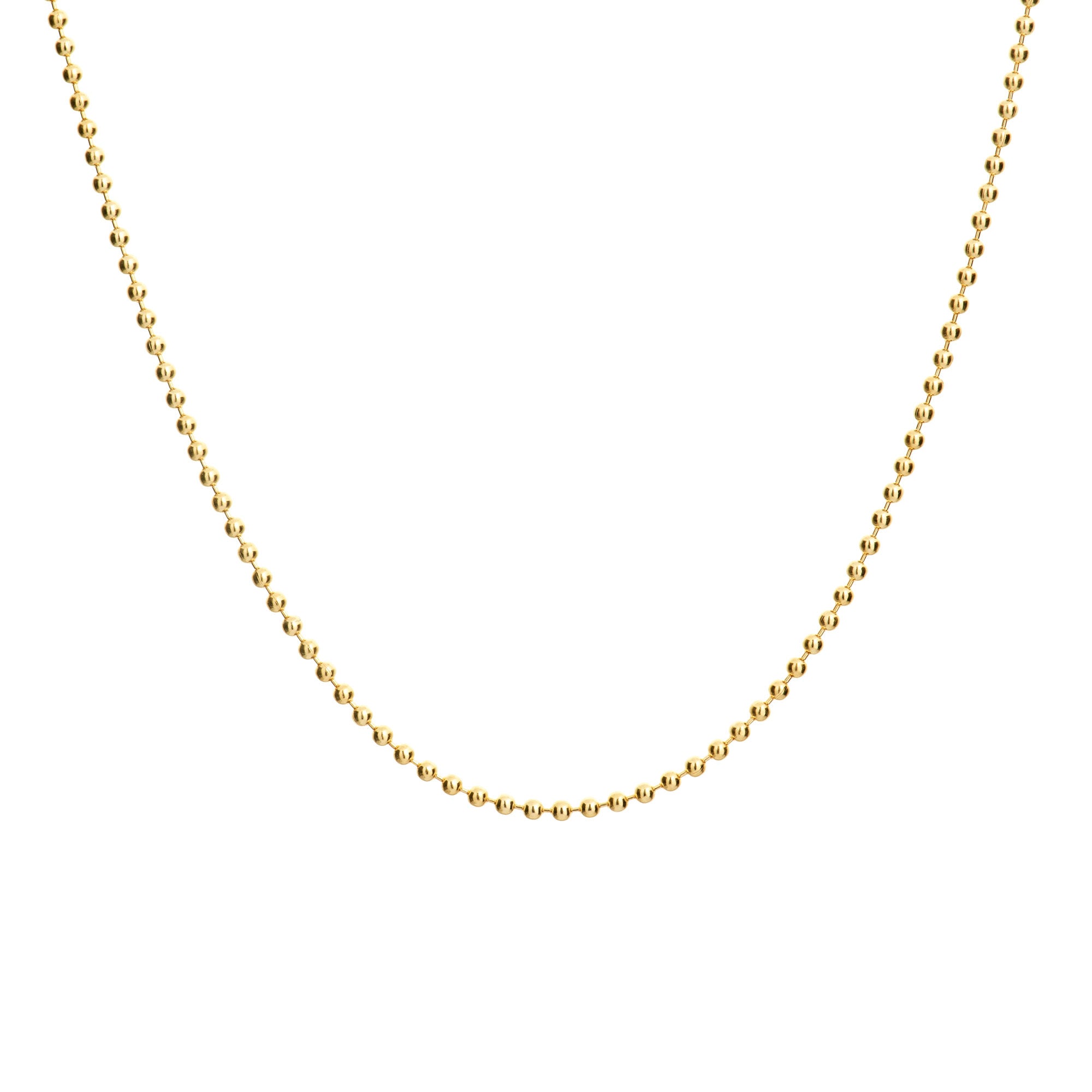 Ball Necklace | 4mm - Gold – Lolo Jewellery & Accessories