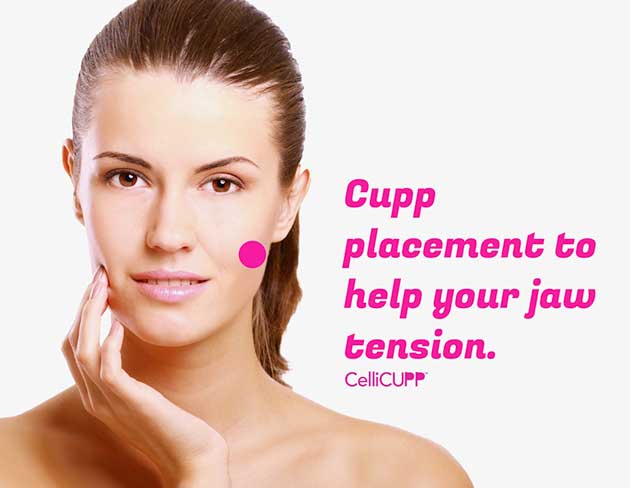 CelliCUPP® Cupping Routine for Jaw Tension | CelliCUPP® by Self Fit Inc. Contemporary Cupping Solutions