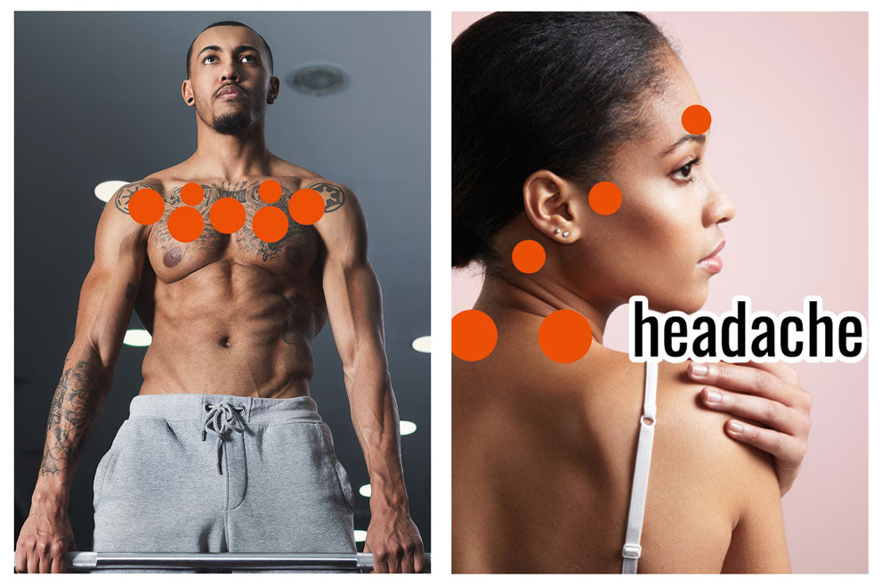 Chest and Headache Multi-Placement Routines for FITCUPP® | Medium Effort FITCUPPING FITCUPP® Self Fit Inc. Contemporary Cupping