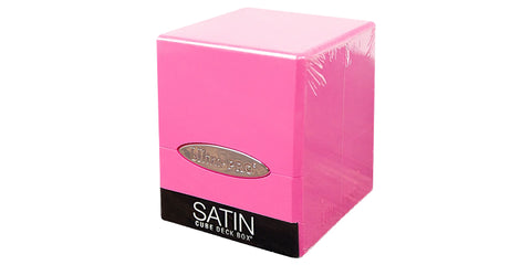 Ultra Pro’s Hot Pink Satin Cube Deck Box