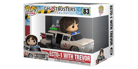 MOVIES: RIDE SUPER DELUXE: GHOSTBUSTERS: AFTERLIFE ECTO-1 WITH TREVOR VINYL VEHICLE