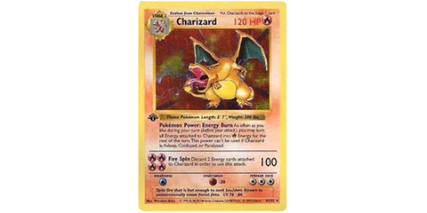 Holographic Shadowless First Edition Charizard