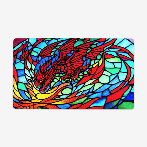 Stained Glass Dragon Sleeves - MTG Card Sleeves - 60/100/120 - TCG Car–  Your Playmat