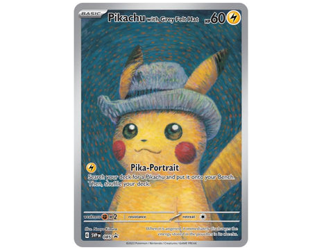 Pikachu with Grey Felt Hat