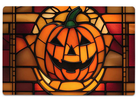 Stained Glass Pumpkin