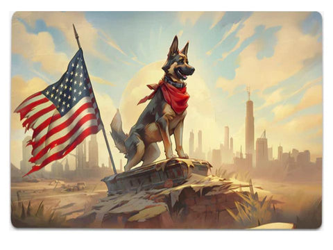 GOODEST BOY IN THE WASTELAND PLAYMAT