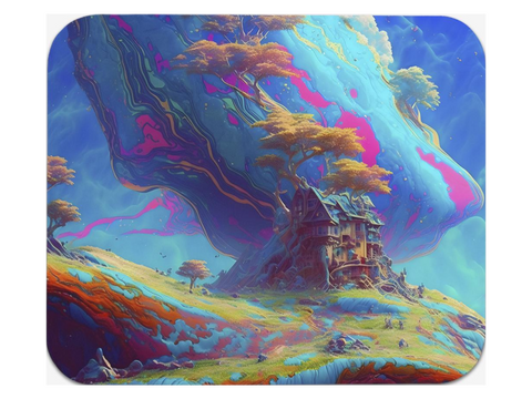 Colorful Treehouse Landscape