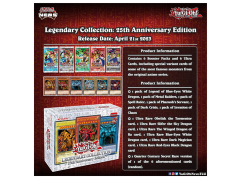 Yu-Gi-Oh! 25th Anniversary Legendary Collection!