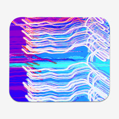 80s Surf Chillwave Mousepad - Andie Does Stuff - Mockup
