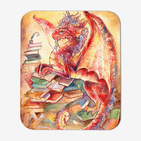 Elemental Wood Dragon Mousepad – Inked Gaming