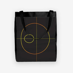 Cartesian Oval Day Tote - Carbon Beaver - Mockup