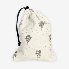Light Bouquet Pattern Dice Bag