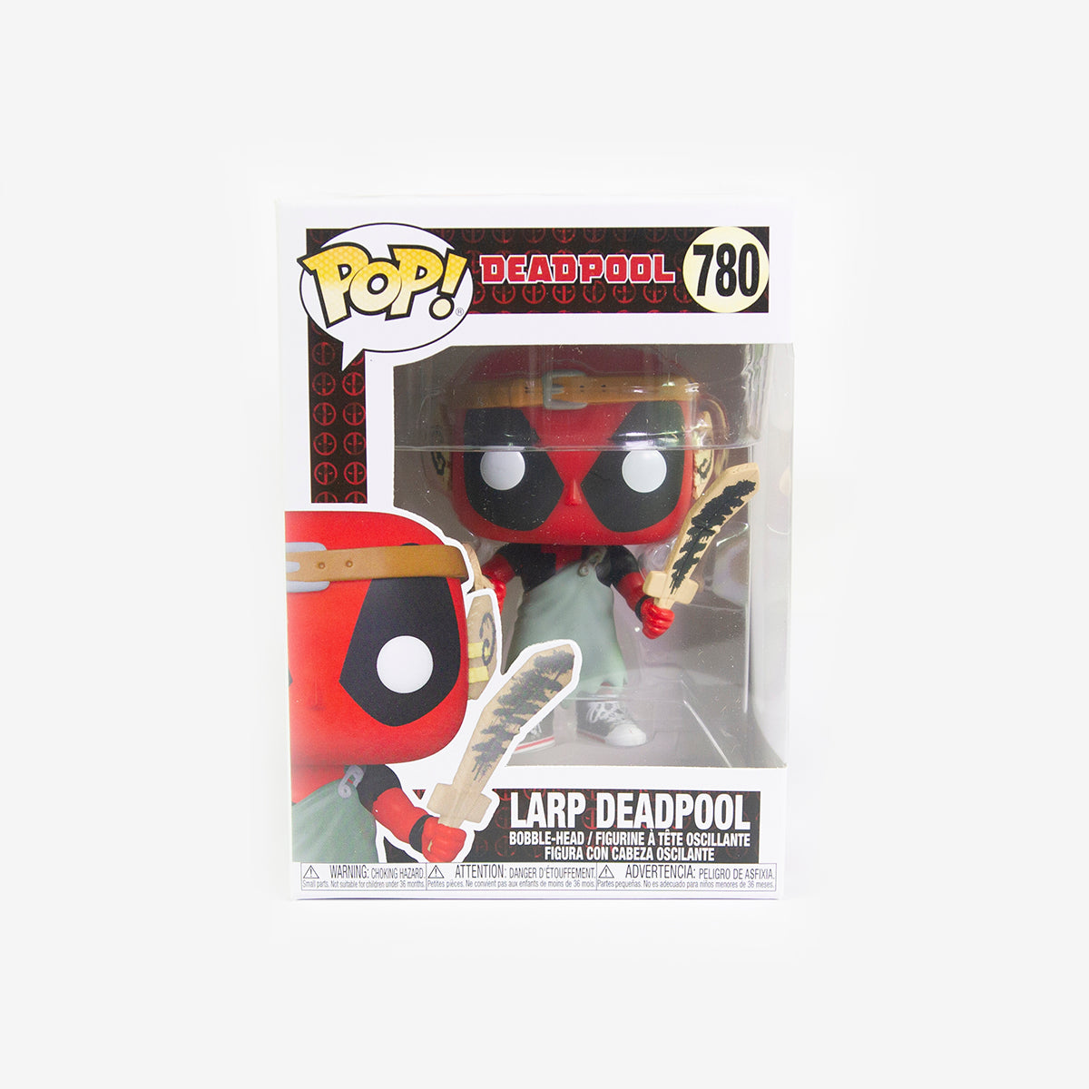 Monografie Paar Afrikaanse Funko Pop! Marvel: Deadpool - LARP Deadpool (780) – Inked Gaming