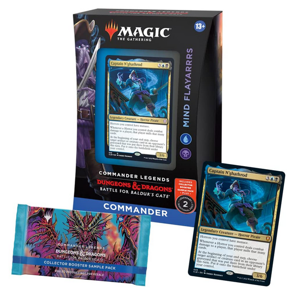 : Magic: The Gathering Streets of New Capenna Commander Deck –  Obscura Operation + Collector Booster Sample Pack : Toys & Games