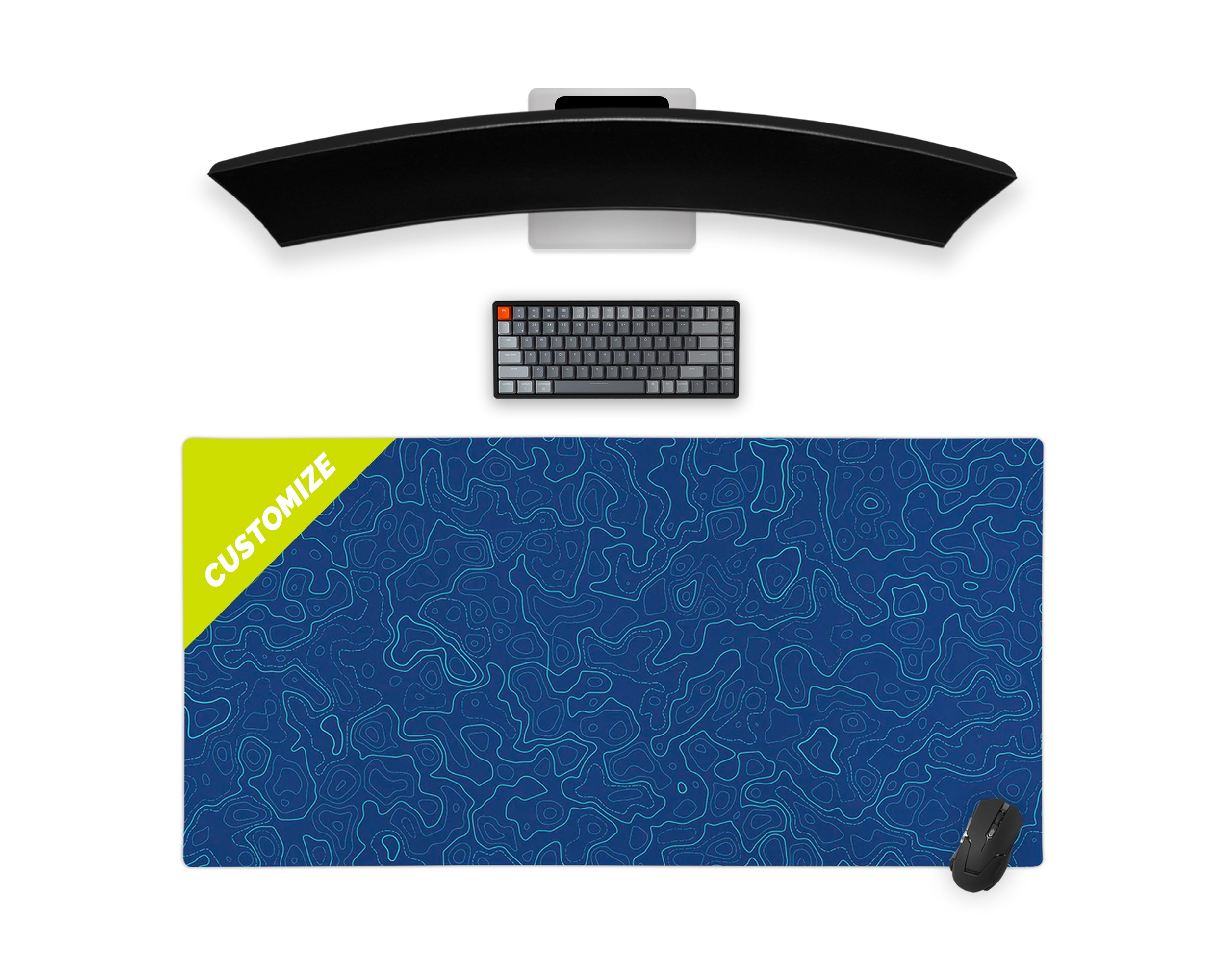 Create your own' Premium Custom Gaming Mouse Pad/Desk Mat