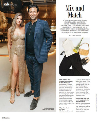 Mixology featured in Hamptons Magazine