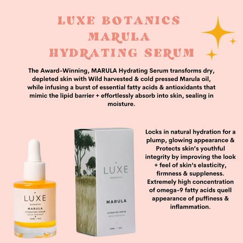 LUXE Botanics Marula Hydrating Serum