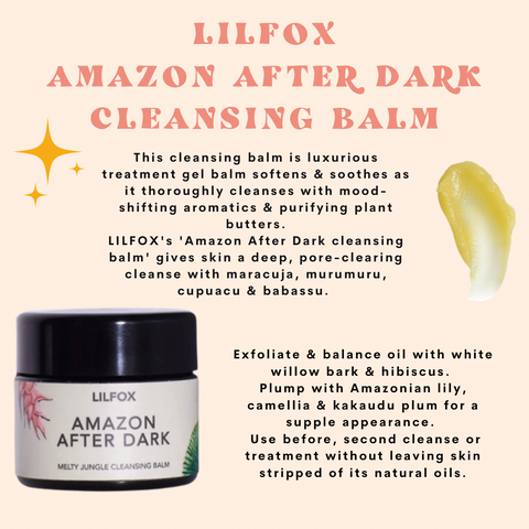 LILFOX Amazon After Dark Melty Cleansing  Balm