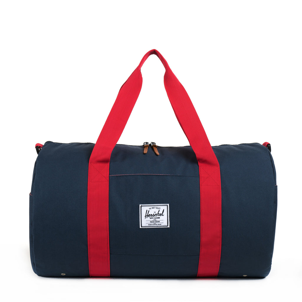 Herschel Supply Sutton Duffel Bag - Navy & Red :: Maxton Men