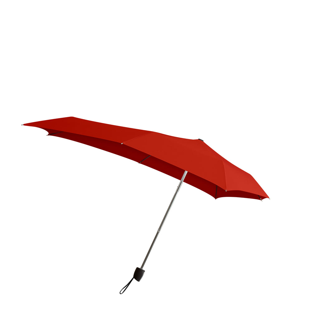 Het spijt me progressief Perforeren Senz Smart S Stormproof Folding Umbrella - Sunset Red :: Maxton Men