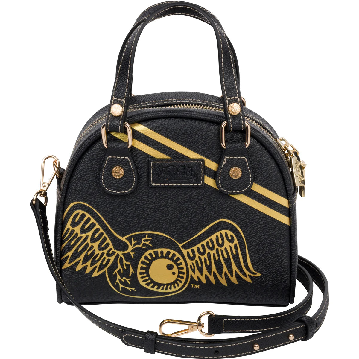 Racing Black & Gold Bowling Bag