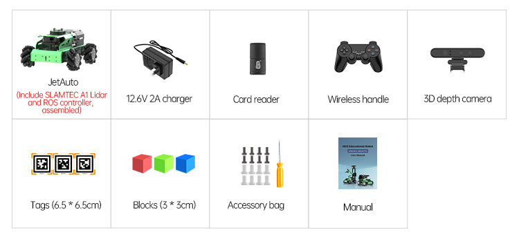 JetAuto Standard Packing List