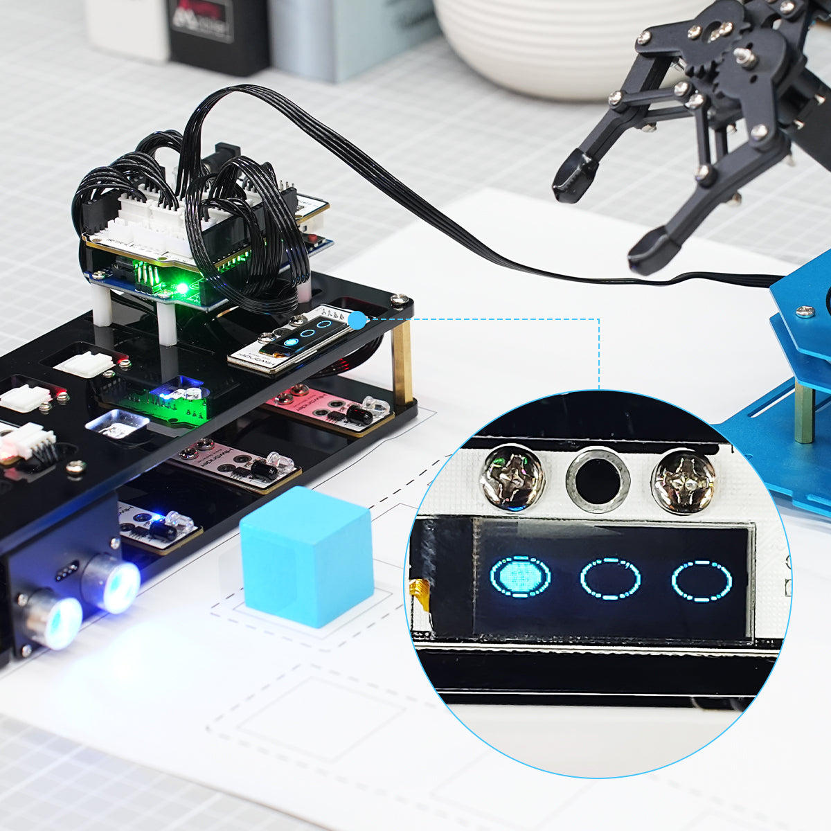 Hiwonder xArm UNO Robotic Arm with Arduino Secondary Development Senso