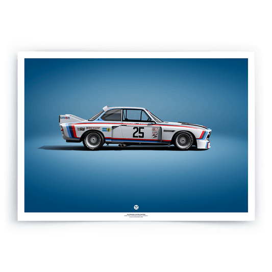 Poster AUTOMOBILSPORT #02 (2 sided) – BMW M1 Procar