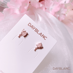 
            
                Load image into Gallery viewer, Rose Quartz Fairy (Earring) - DAYBLANC
            
        