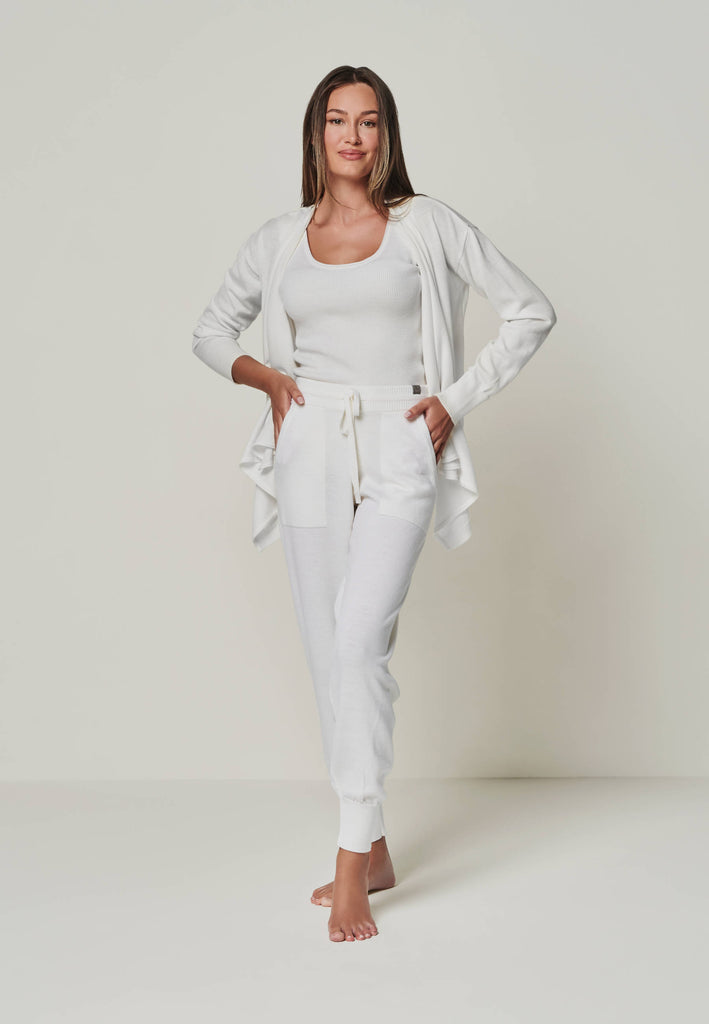 weisse Sommer Loungewear