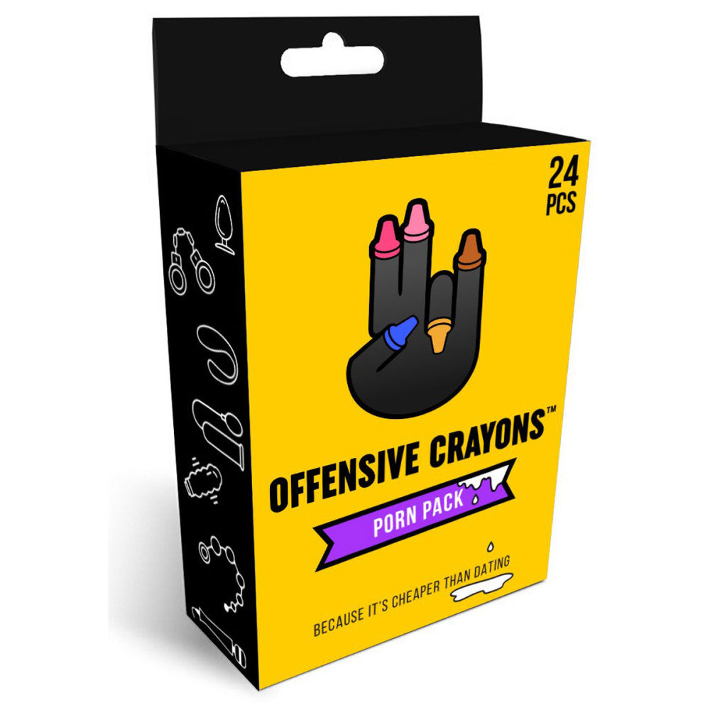 Offensive Porn - Offensive Crayons: Porn Pack | Femi Toys â€“ Femi Toys LLC