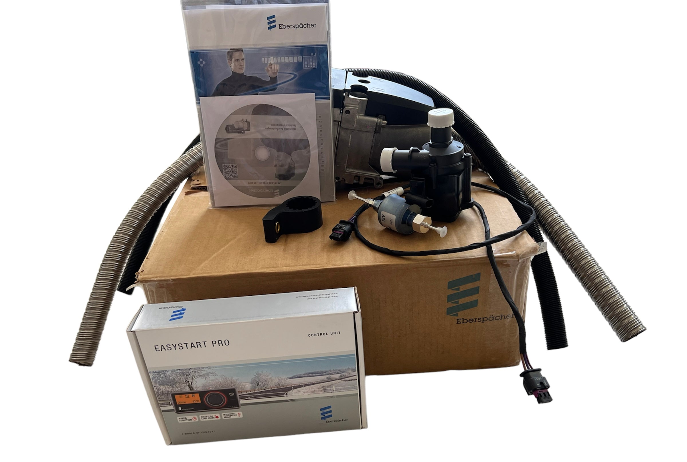 EBERSPACHER HYDRONIC S3 WATER COOLANT ANTIFREEZE ENGINE HEATER 12 Volt FULL KIT