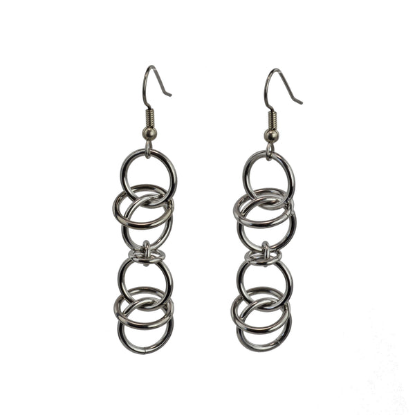 Steel Helix Earrings – Rebeca Mojica Jewelry