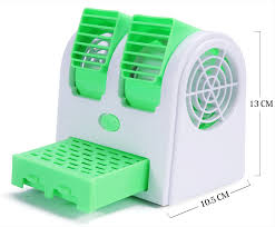 mini fan air cooler with water tray